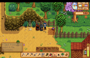 Screenshot of Stardew Valley game