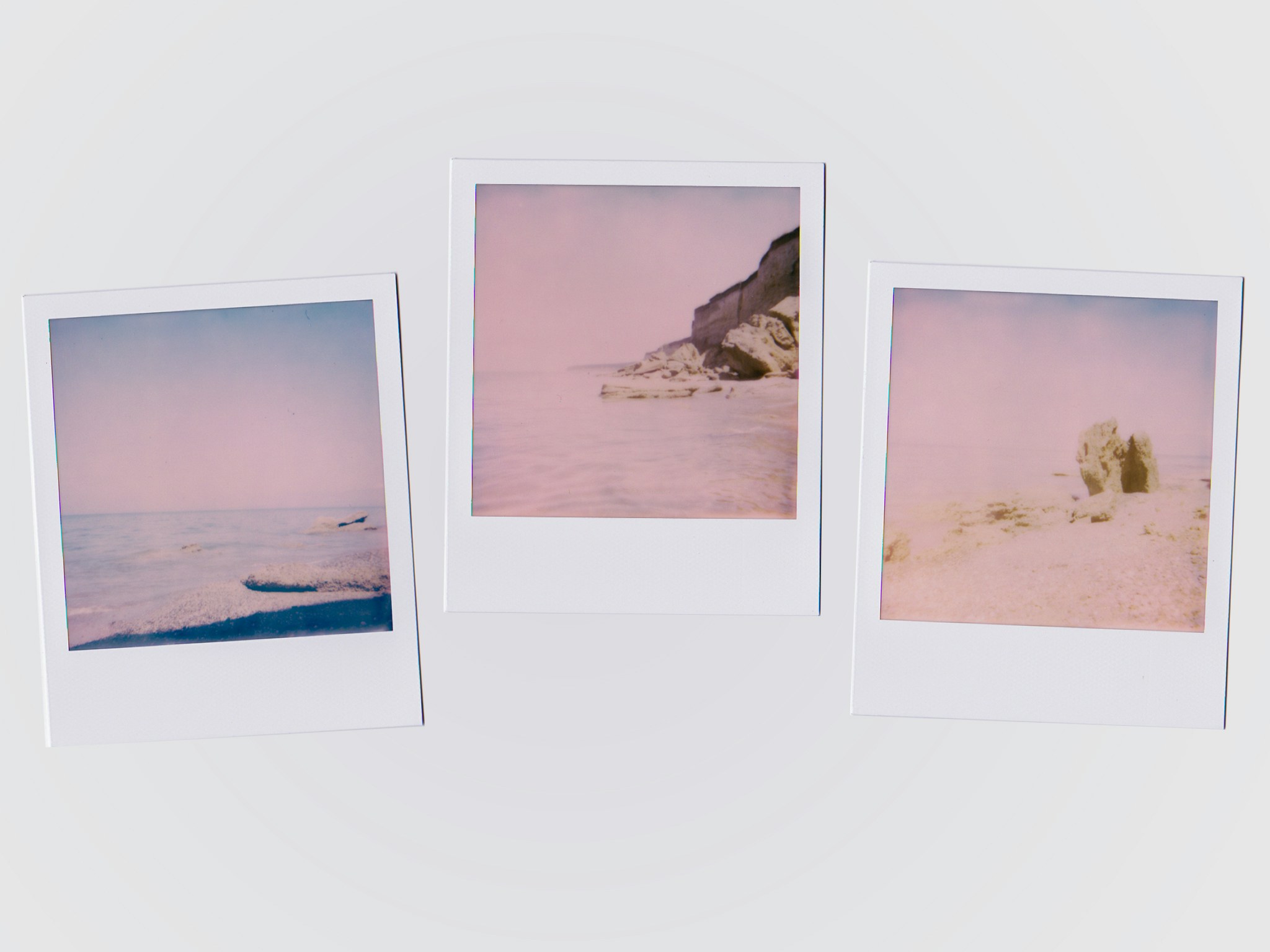 Photo of 3 polaroid photos